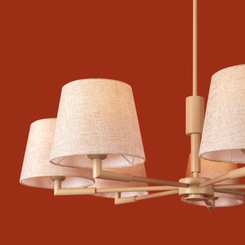 Люстра на штанге Freya Butler FR2057PL-07BG изображение в интернет-магазине Cramer Light фото 13