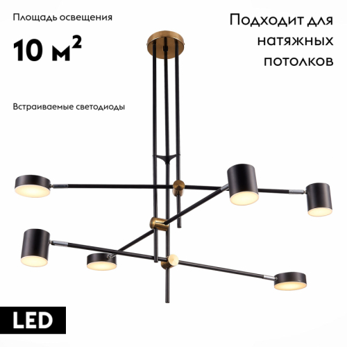 Потолочная люстра ST Luce Rodrigo SL1604.432.06 изображение в интернет-магазине Cramer Light фото 2