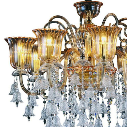 Подвесная люстра Delight Collection Moollona MD1102709-8B gold изображение в интернет-магазине Cramer Light фото 2