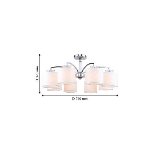 Потолочная люстра F-Promo Modum 2199-8U изображение в интернет-магазине Cramer Light фото 3