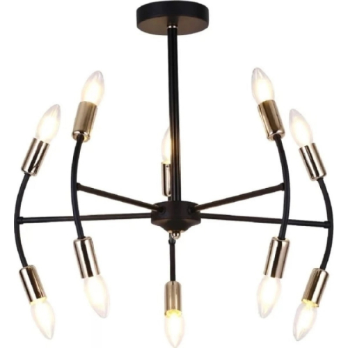 Люстра на штанге Freya Ingrid FR5087PL-10B изображение в интернет-магазине Cramer Light