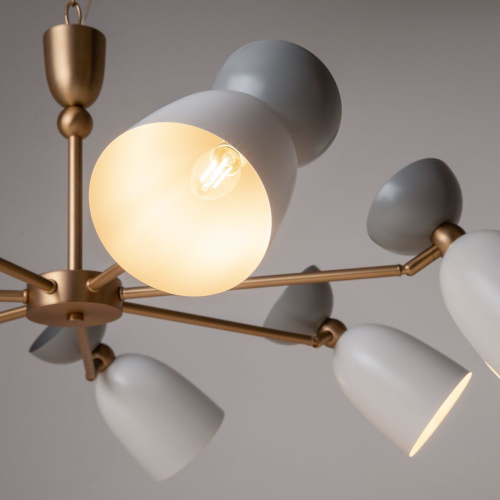 Подвесная люстра Maytoni Cloches MOD113PL-07W изображение в интернет-магазине Cramer Light фото 3