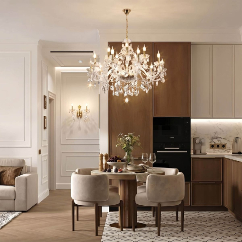 Подвесная люстра Modelight MDL.7068.10HC GD изображение в интернет-магазине Cramer Light фото 2