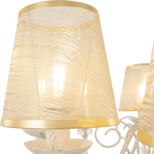 Подвесная люстра Arte Milano 347620/10 WT+G изображение в интернет-магазине Cramer Light фото 5