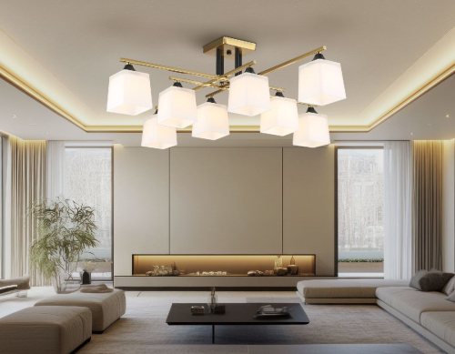 Потолочная люстра Ambrella Light Loft Traditional TR303044 изображение в интернет-магазине Cramer Light фото 7