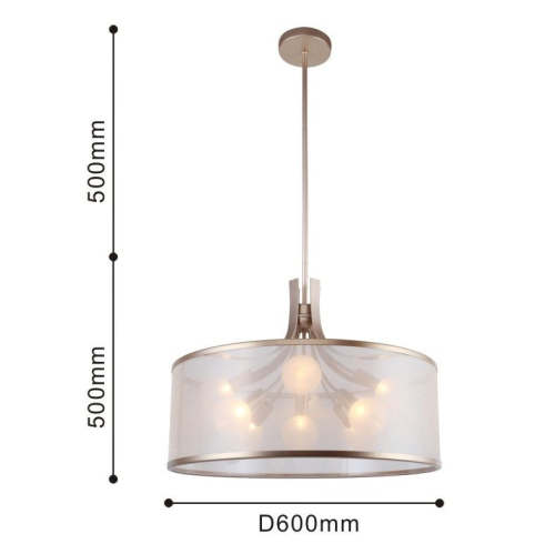 Подвесная люстра Favourite Himiko 2551-9P изображение в интернет-магазине Cramer Light фото 2