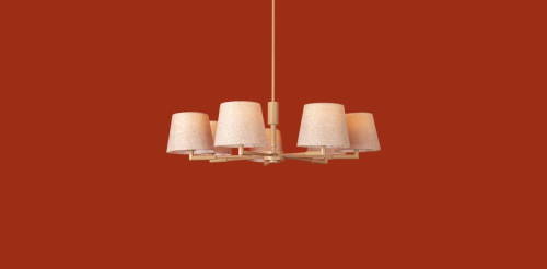 Люстра на штанге Freya Butler FR2057PL-07BG изображение в интернет-магазине Cramer Light фото 8