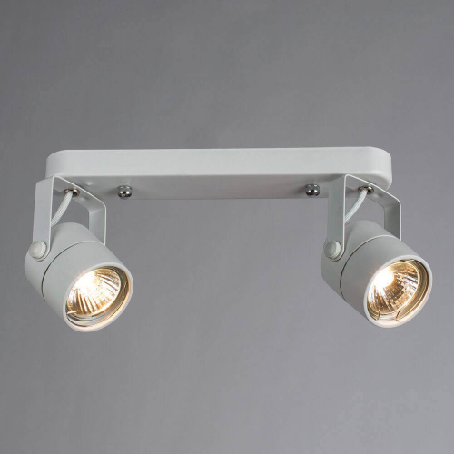 Спот Arte Lamp Lente A1310PL-2WH изображение в интернет-магазине Cramer Light фото 4