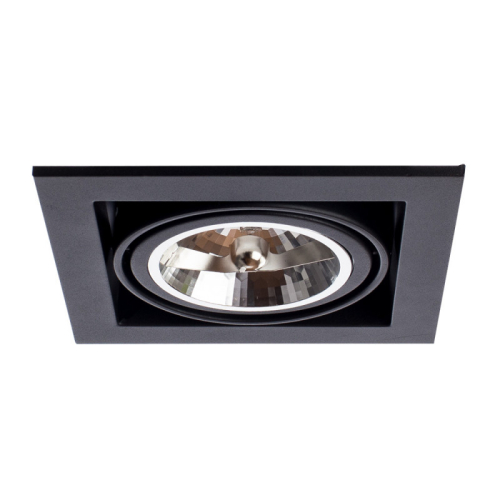 Встраиваемый светильник ARTE Lamp A5935PL-1BK изображение в интернет-магазине Cramer Light