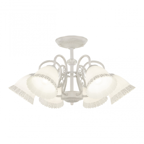 Потолочная люстра Arte Milano 340800/6 WT+SL изображение в интернет-магазине Cramer Light