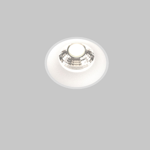 Встраиваемый светильник Maytoni Round DL058-12W4K-TRS-W изображение в интернет-магазине Cramer Light фото 5
