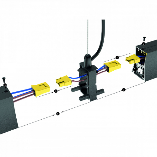 Соединитель с блоком питания Mantra Hanok 7559 изображение в интернет-магазине Cramer Light фото 2