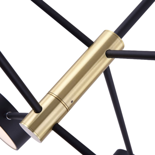 Люстра на штанге Freya Tibo FR6048CL-L6GR изображение в интернет-магазине Cramer Light фото 4