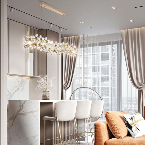 Подвесная люстра Modelux ML.9520.1200 GD изображение в интернет-магазине Cramer Light фото 2