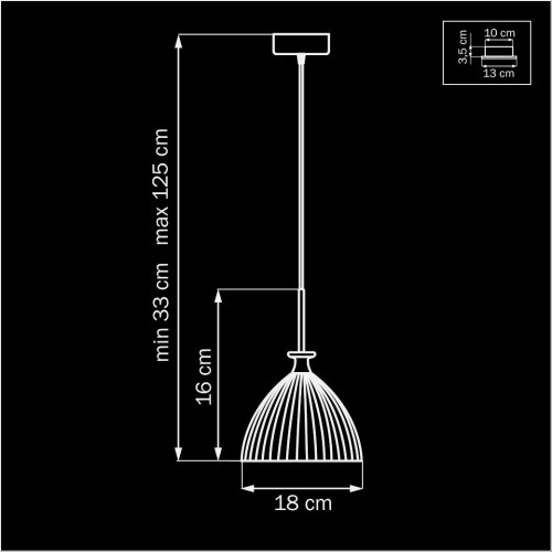 Подвесной светильник Lightstar Simple Light 810 810020 изображение в интернет-магазине Cramer Light фото 2