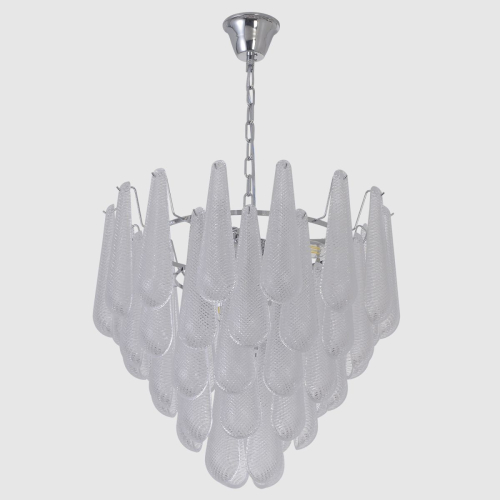 Подвесная люстра Crystal Lux FONTAIN SP10 CHROME изображение в интернет-магазине Cramer Light фото 8