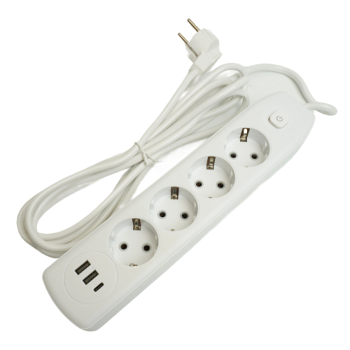 Удлинитель Stekker Home plus HM08-43-02 49978 дополнительное фото фото 2