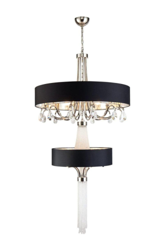 Подвесная люстра Lucia Tucci Cosmopolitan 2970.18 Black изображение в интернет-магазине Cramer Light