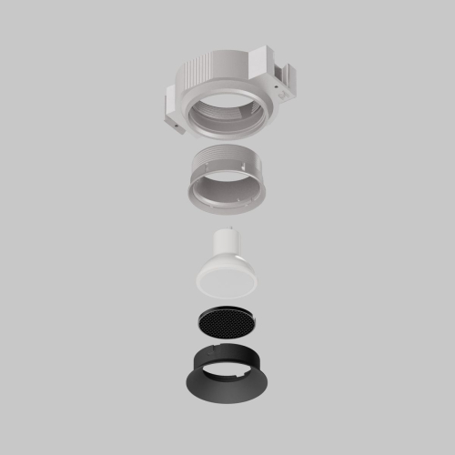 Встраиваемый светильник Maytoni Technical Neo DL138-GU10-B изображение в интернет-магазине Cramer Light фото 15