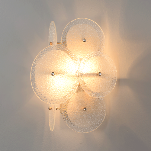 Настенный светильник Crystal Lux DANDELION AP2 GOLD изображение в интернет-магазине Cramer Light фото 2