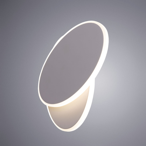 Настенный светодиодный светильник Arte Lamp Meisu A2601AP-1WH изображение в интернет-магазине Cramer Light фото 3