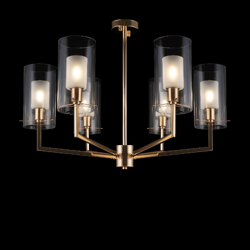 Люстра на штанге Freya Felicity FR5206PL-06FG изображение в интернет-магазине Cramer Light фото 3
