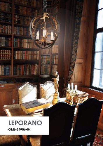 Подвесная люстра Omnilux OML-51906-04 изображение в интернет-магазине Cramer Light фото 4