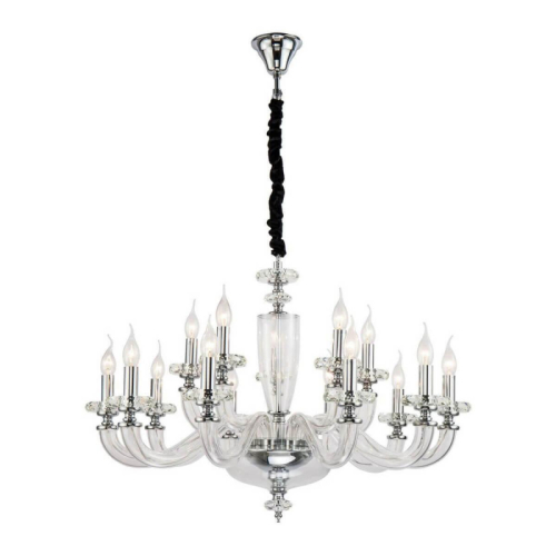 Подвесная люстра Lucia Tucci Ashanti 1255.15 clear изображение в интернет-магазине Cramer Light