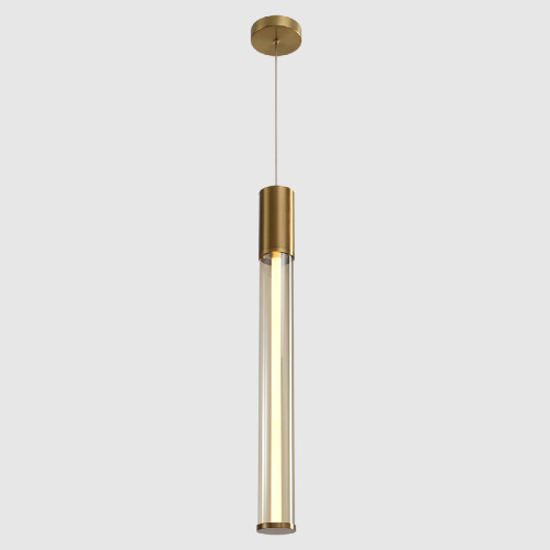 Подвесной светильник Crystal Lux LINEUP SP11W LED BRASS изображение в интернет-магазине Cramer Light фото 3