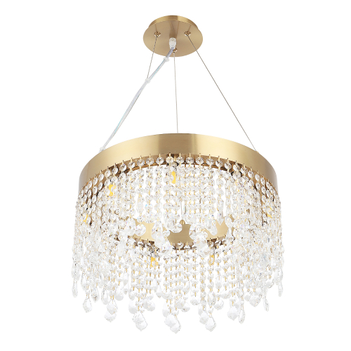 Подвесная люстра Crystal Lux AQUA SP9 изображение в интернет-магазине Cramer Light фото 3