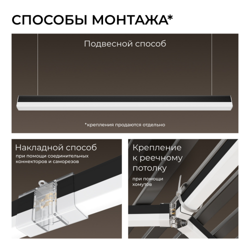 Линейный накладной светильник Apeyron 30-55 изображение в интернет-магазине Cramer Light фото 6