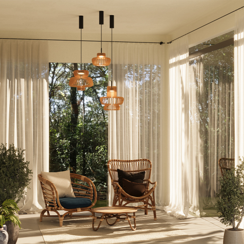 Подвесной светильник Maytoni Namiki MOD465PL-L12BK2 изображение в интернет-магазине Cramer Light фото 7