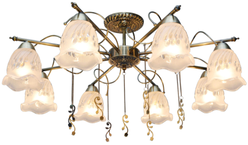 Потолочная люстра Toplight Delia TL1195X-08AB изображение в интернет-магазине Cramer Light