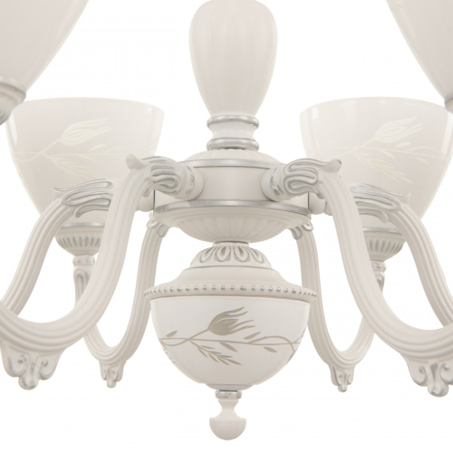 Подвесная люстра Arte Milano 347837/6 WT+SL изображение в интернет-магазине Cramer Light фото 4