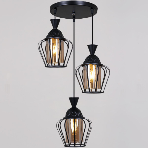 Подвесной светильник Reluce 11180-0.9-03 BK изображение в интернет-магазине Cramer Light