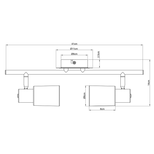 Спот Arte Lamp A4510PL-2SS изображение в интернет-магазине Cramer Light фото 7