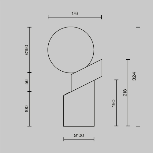 Настольная лампа Maytoni Divario MOD468TL-L3B3K изображение в интернет-магазине Cramer Light фото 7