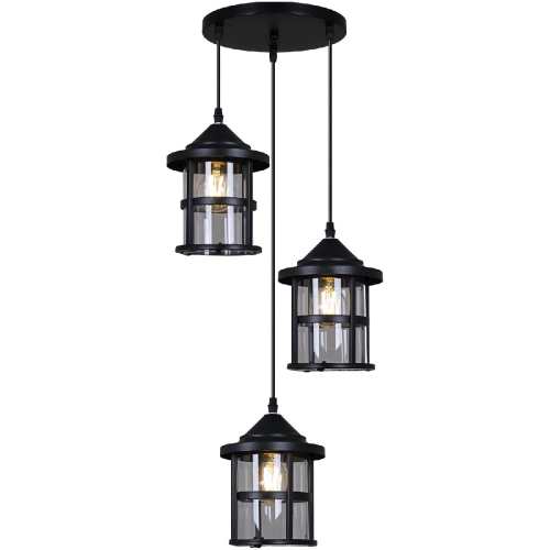 Подвесной светильник Reluce 05082-0.9-03 BK изображение в интернет-магазине Cramer Light