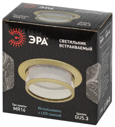 Встраиваемый светильник Эра DK99 GD Б0058395 изображение в интернет-магазине Cramer Light фото 7