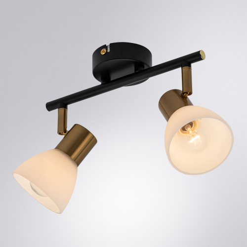 Спот Arte Lamp Falena A3117PL-2BK изображение в интернет-магазине Cramer Light фото 3