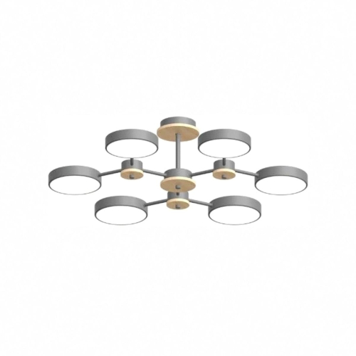 Люстра на штанге LED4U L3216-730 GR изображение в интернет-магазине Cramer Light