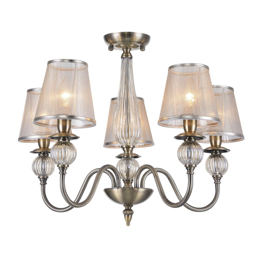 Подвесная люстра Freya Inessa FR2685PL-05BZ изображение в интернет-магазине Cramer Light фото 3