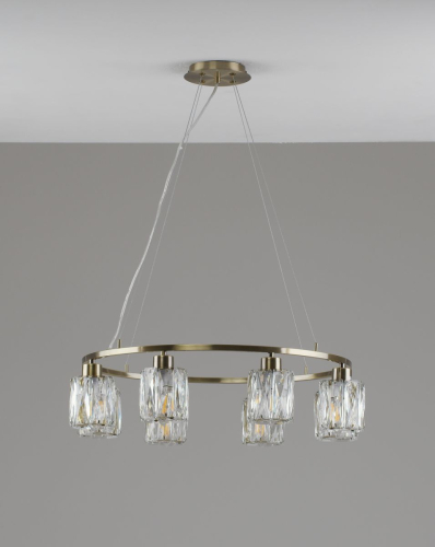 Подвесная люстра Moderli Prismique V11685-8P изображение в интернет-магазине Cramer Light фото 2