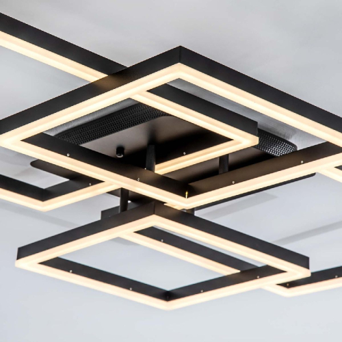 Потолочная люстра LED4U L11060-4 BK изображение в интернет-магазине Cramer Light фото 6
