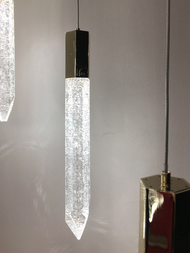 Подвесной светильник Delight Collection Shard MD17003025-1A chrome изображение в интернет-магазине Cramer Light фото 3