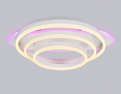 Потолочная люстра Ambrella Light Acrylica Disk FA8522 изображение в интернет-магазине Cramer Light фото 4