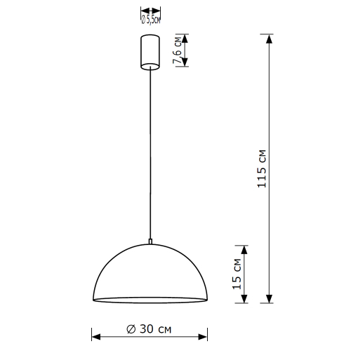 Подвесной светильник LightHall Aurora 30 LH032029 изображение в интернет-магазине Cramer Light фото 6