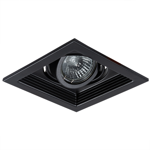 Встраиваемый светильник Arte Lamp Canis A6661PL-1BK изображение в интернет-магазине Cramer Light фото 5