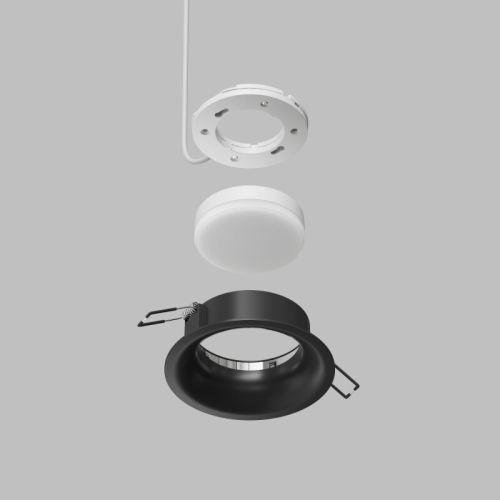 Точечный светильник Denkirs Iner DK2150-BK изображение в интернет-магазине Cramer Light фото 4