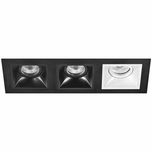 Встраиваемый светильник Lightstar D537070706 (214537+214507+214507+214506) изображение в интернет-магазине Cramer Light